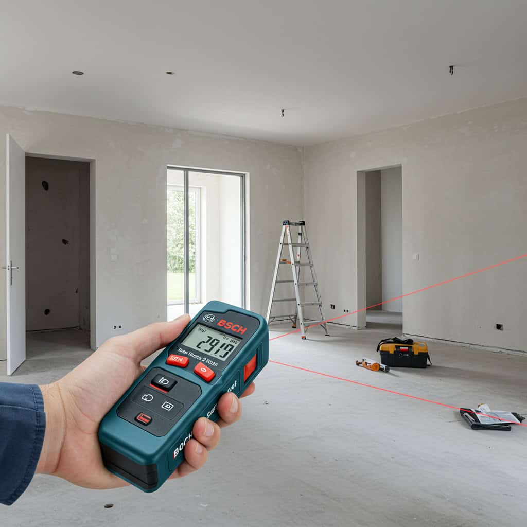 4. Bosch Laser Distance Measurer