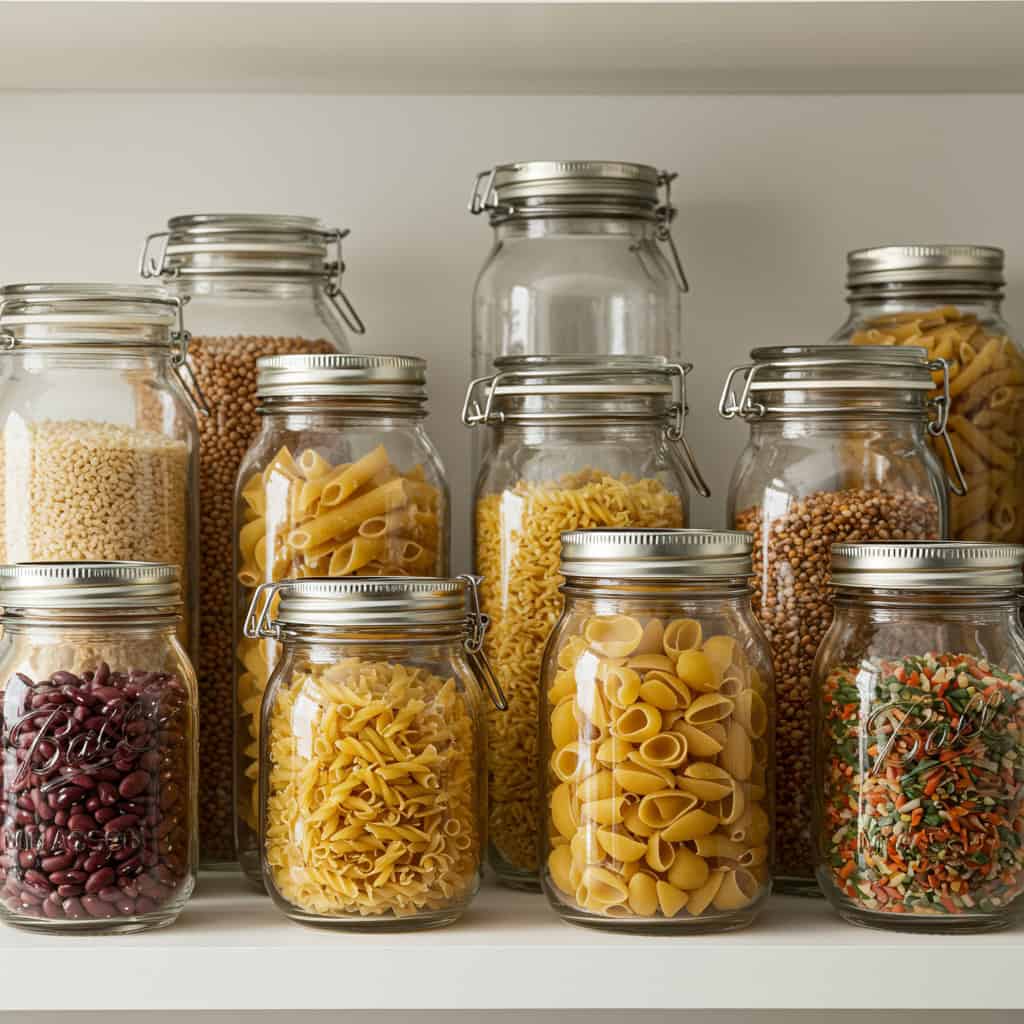 8. Mason Jars for Storage
