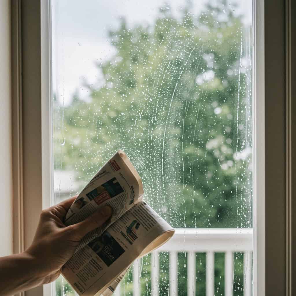 12. Newspaper for Streak-Free Glass