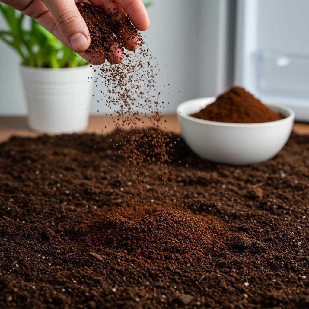 3. Coffee Grounds