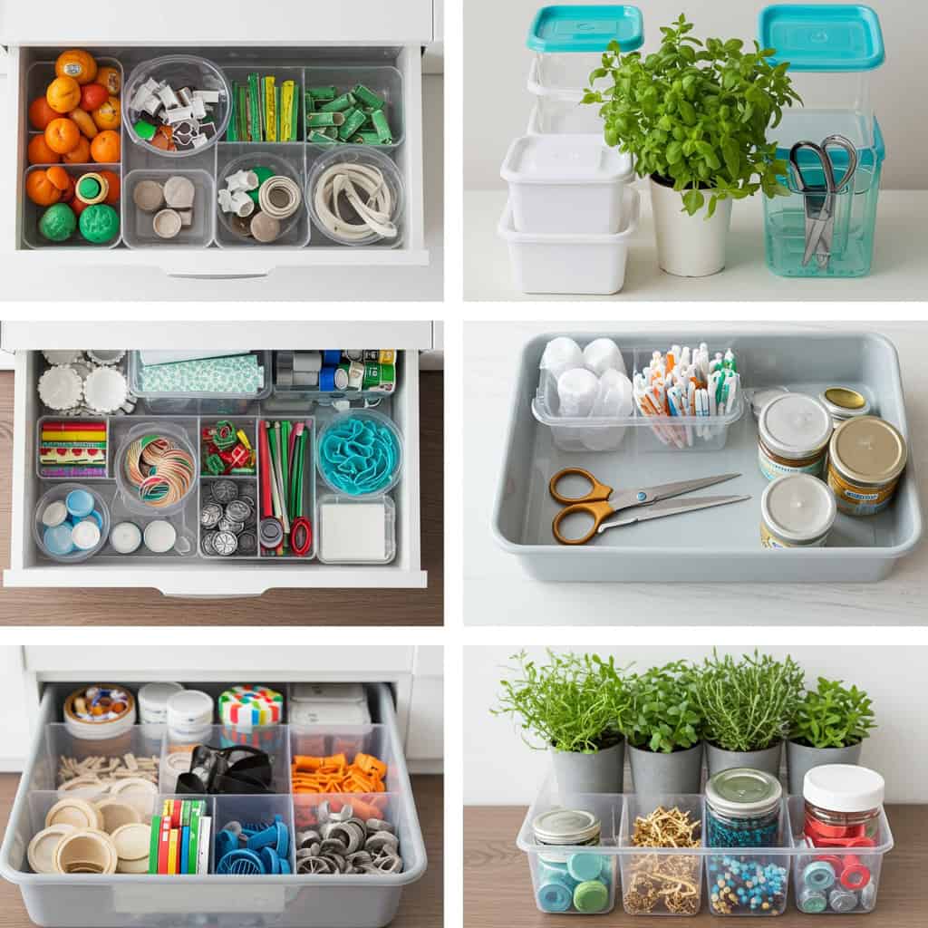 6. Plastic Containers