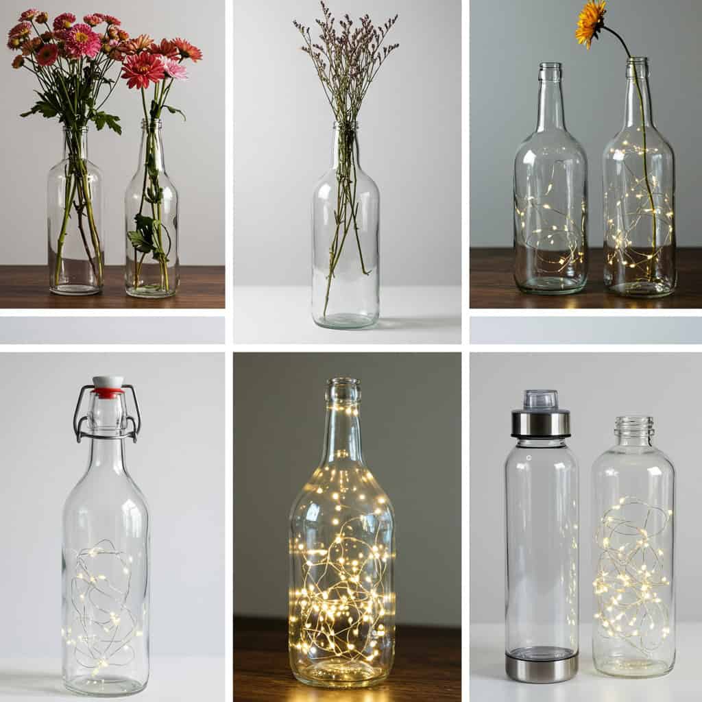 30. Glass Bottles