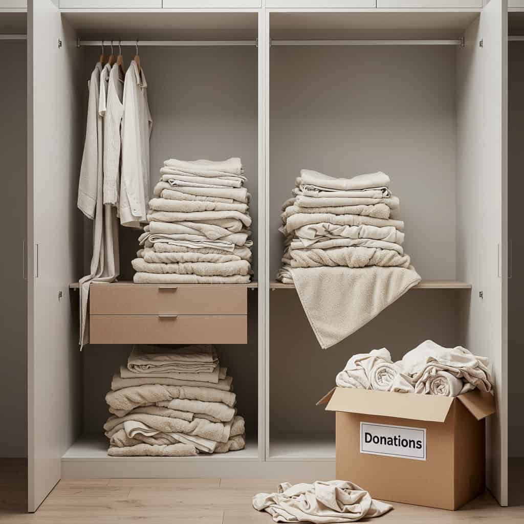 7. Worn-Out Towels and Linens