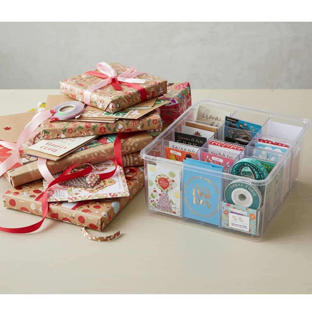 10. Unused Gift Wrap and Cards
