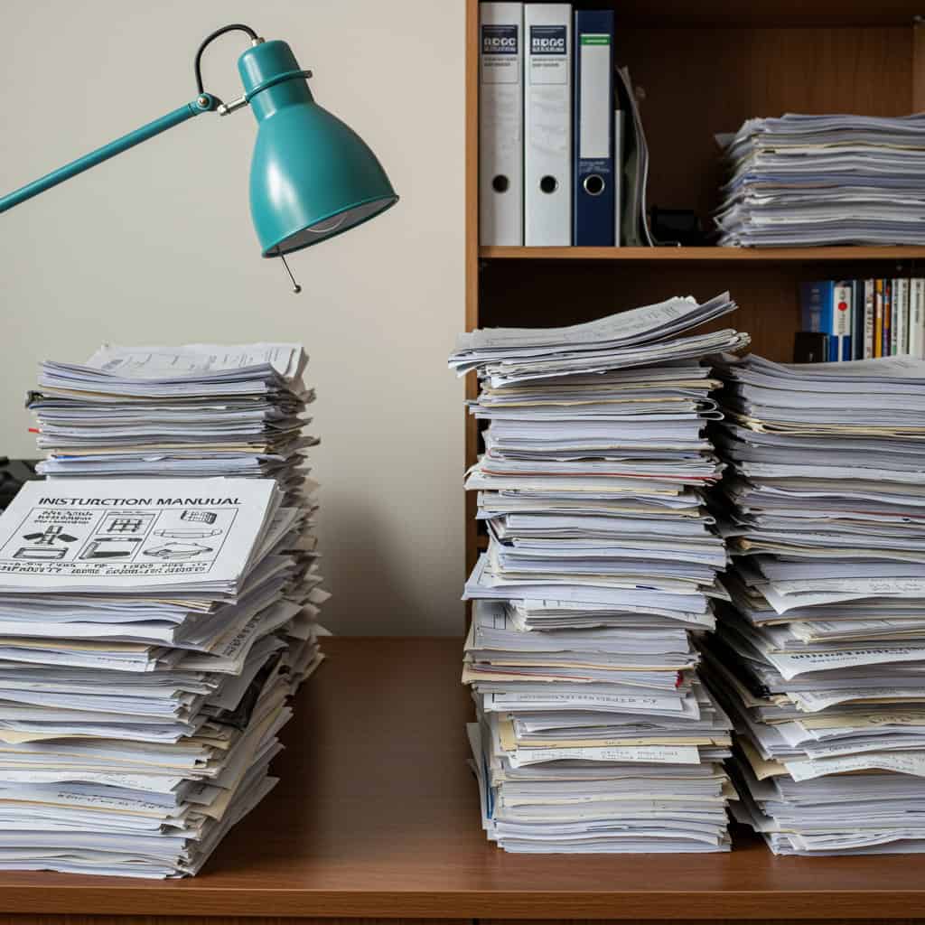 11. Outdated Manuals and Paperwork