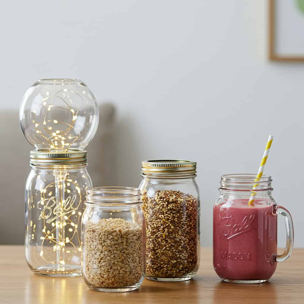 45. Mason Jars