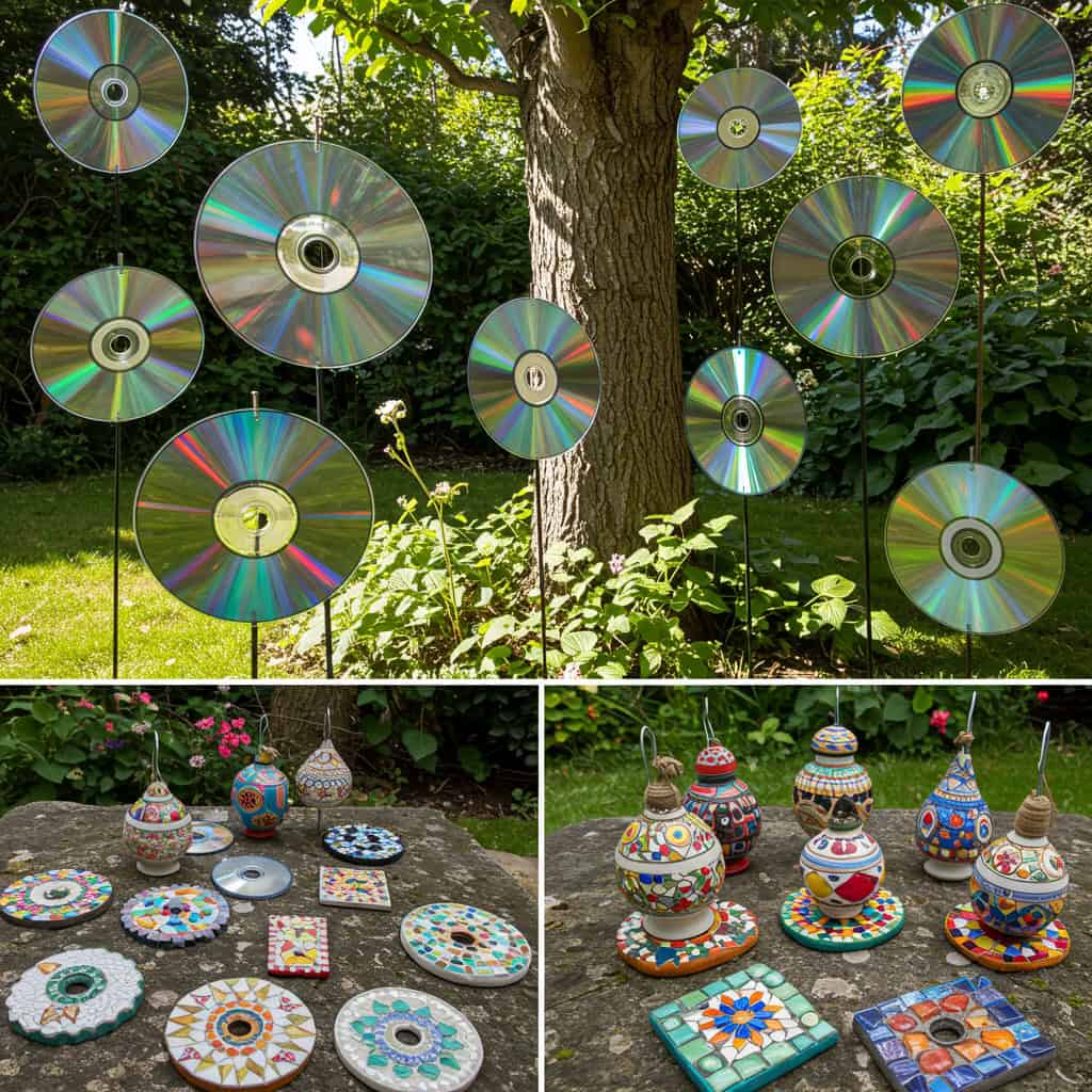 48. Old CDs and DVDs