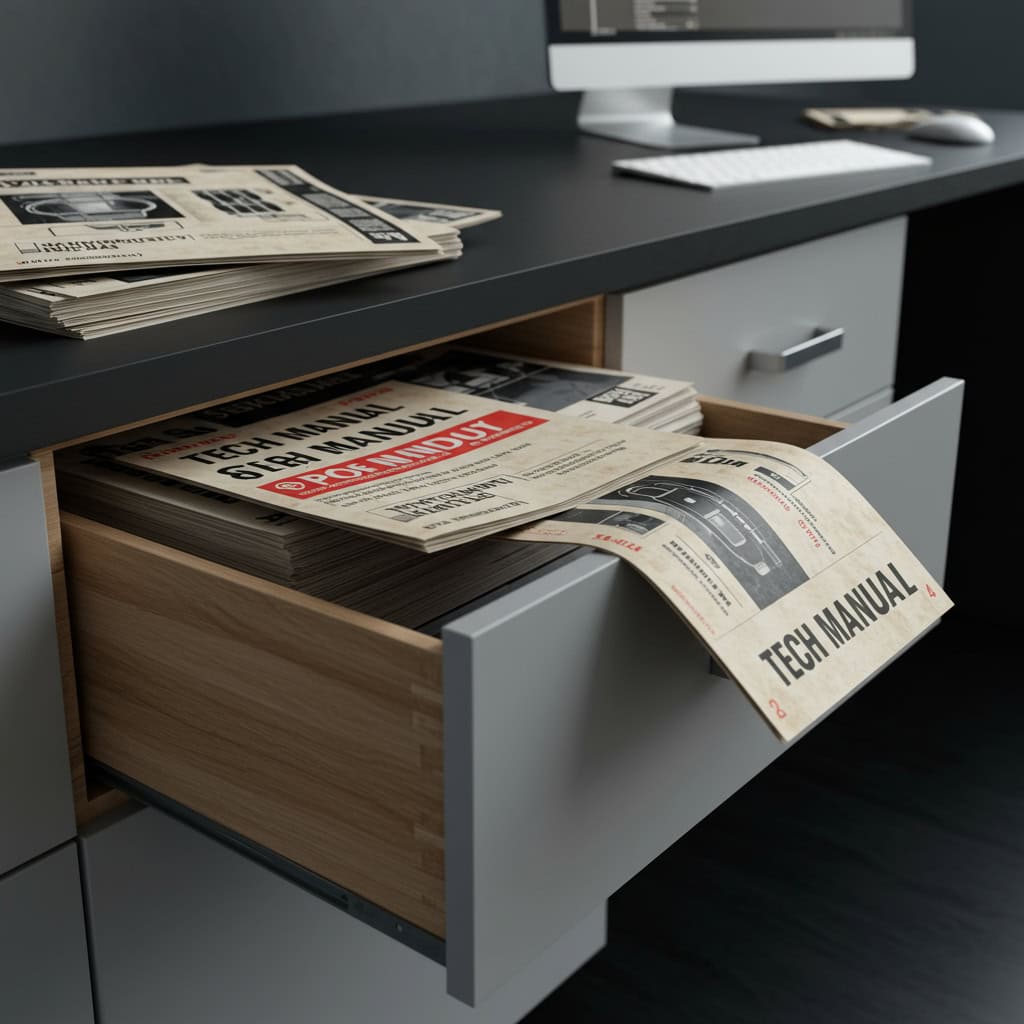 27. Outdated Tech Manuals