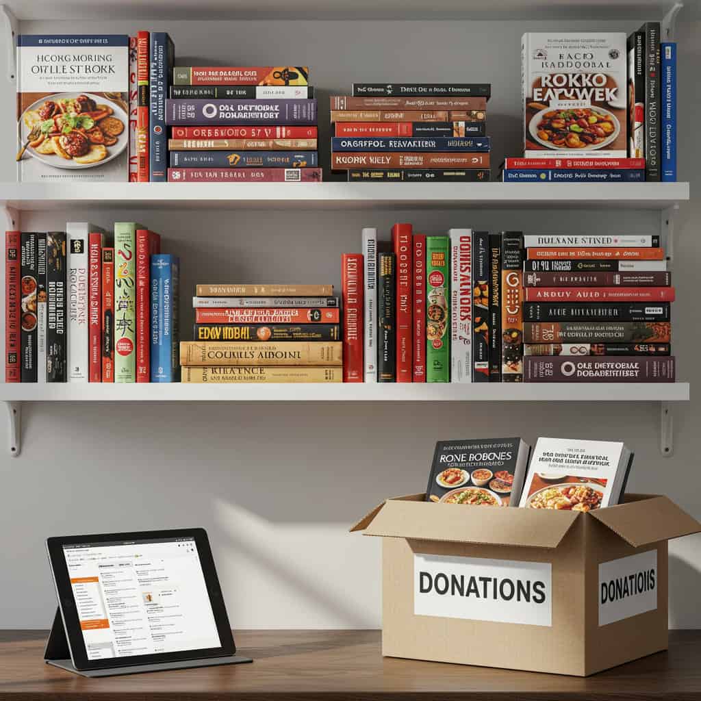 35. Unused Cookbooks