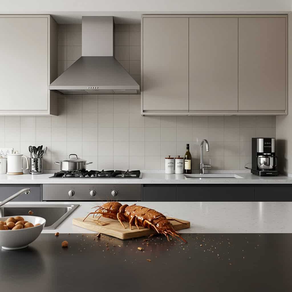 3. Wipe Down Kitchen Counters