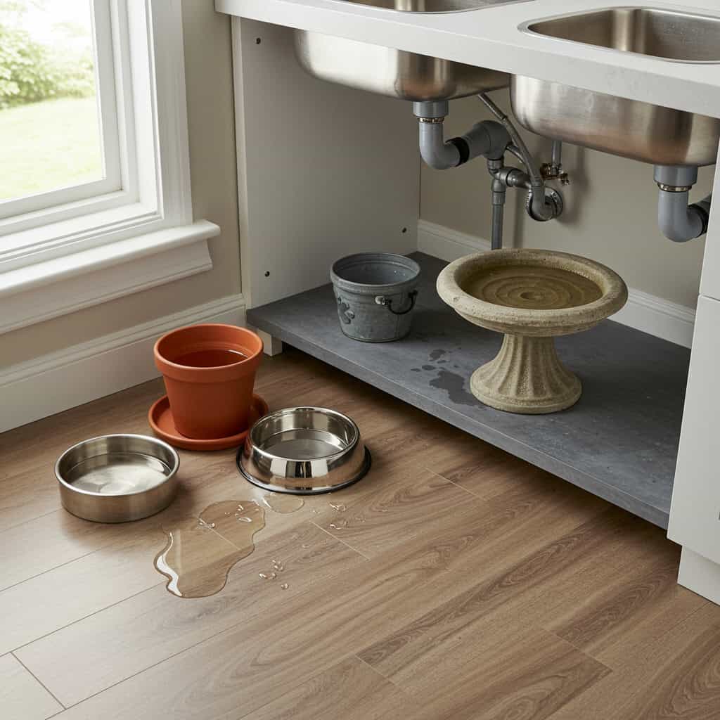 8. Check for Standing Water