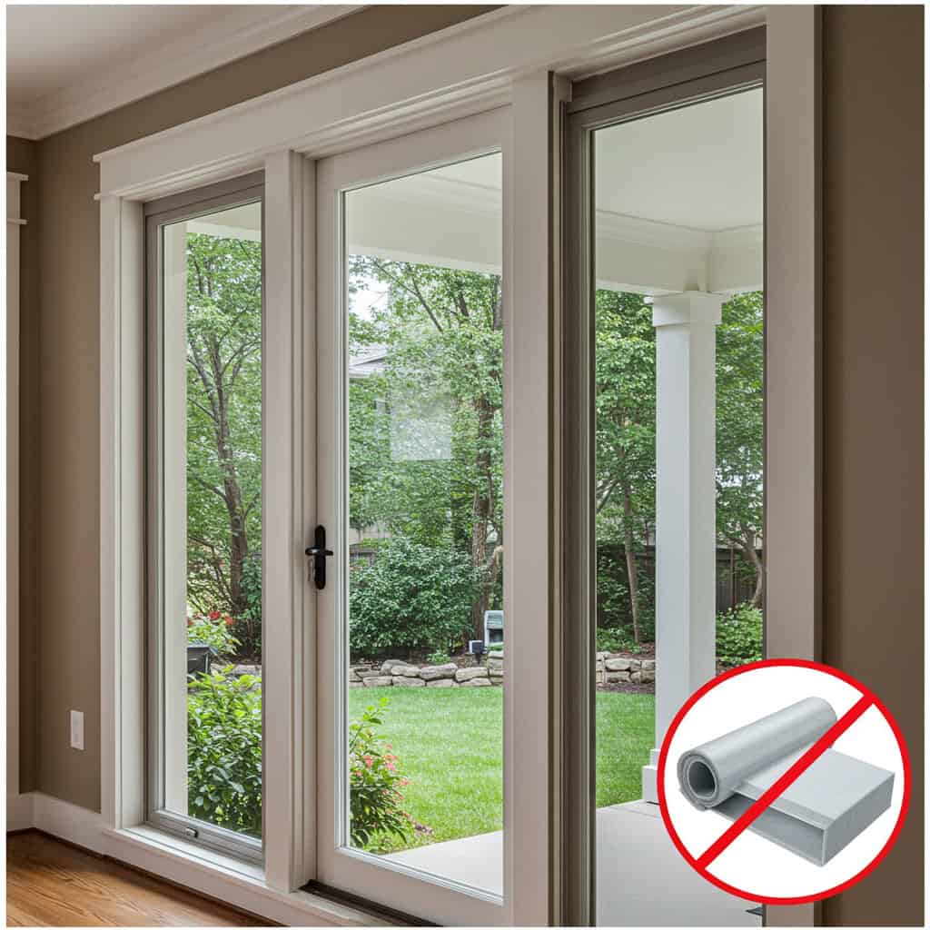 9. Close Windows and Doors Tightly