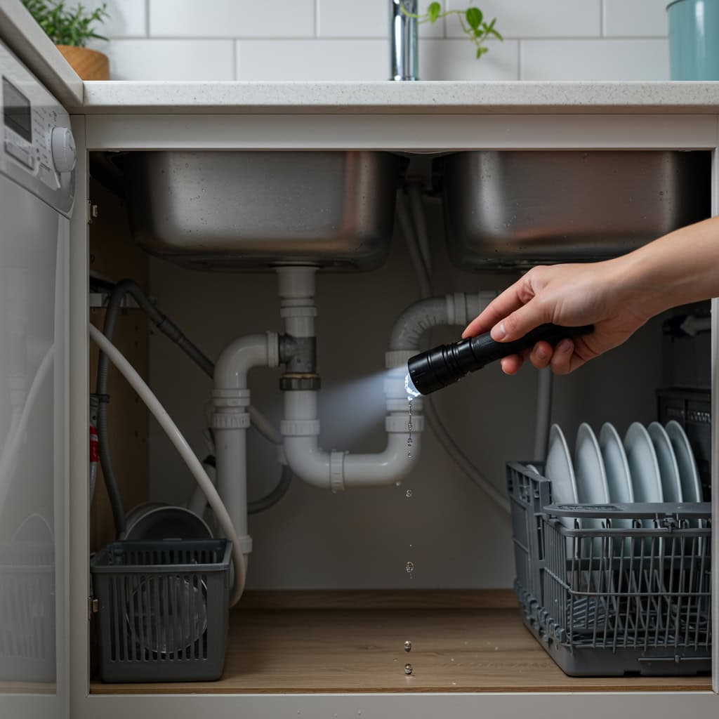 15. Check for Leaky Pipes or Faucets