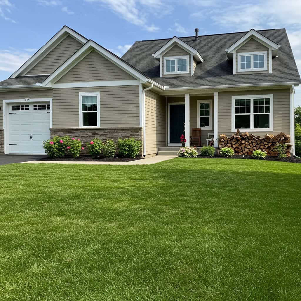 18. Clear Yard Debris Near the Home