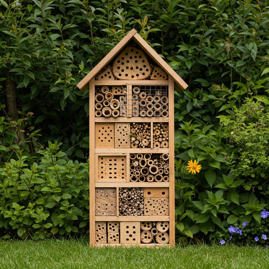 12. Set Up a Butterfly or Bee Hotel