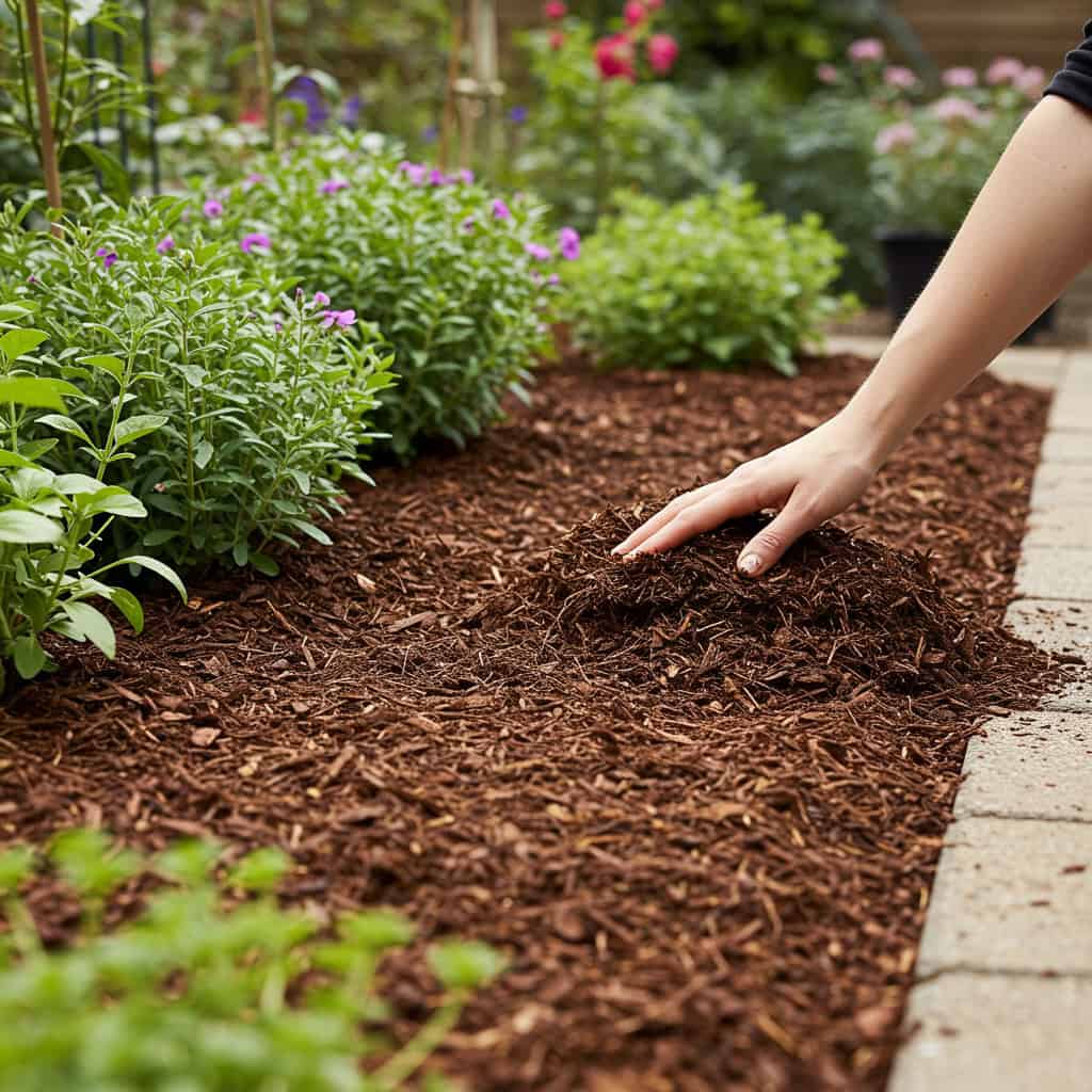13. Mulch with Natural Materials