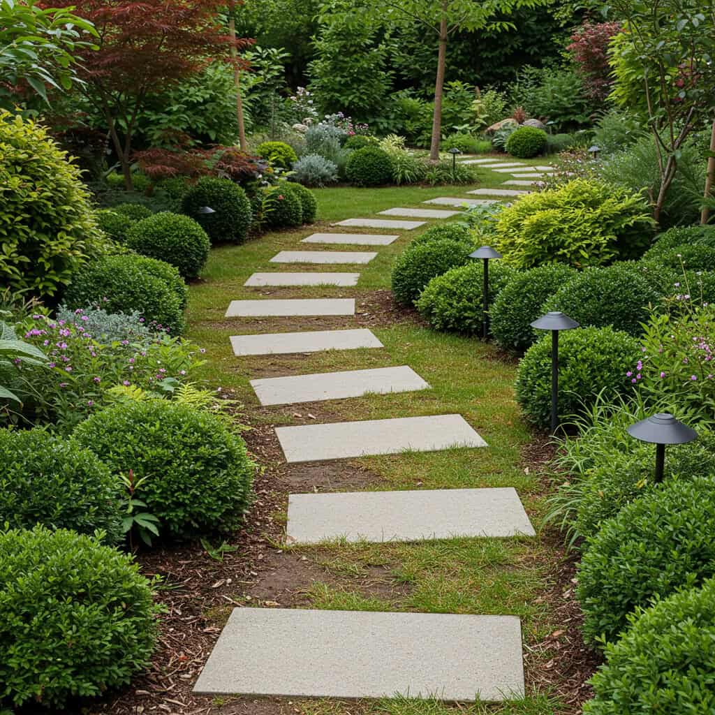 17. Lay Stepping Stones for Easy Access