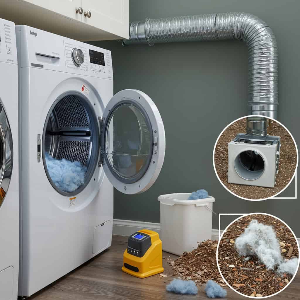 7. Inspect and Clean Dryer Vents