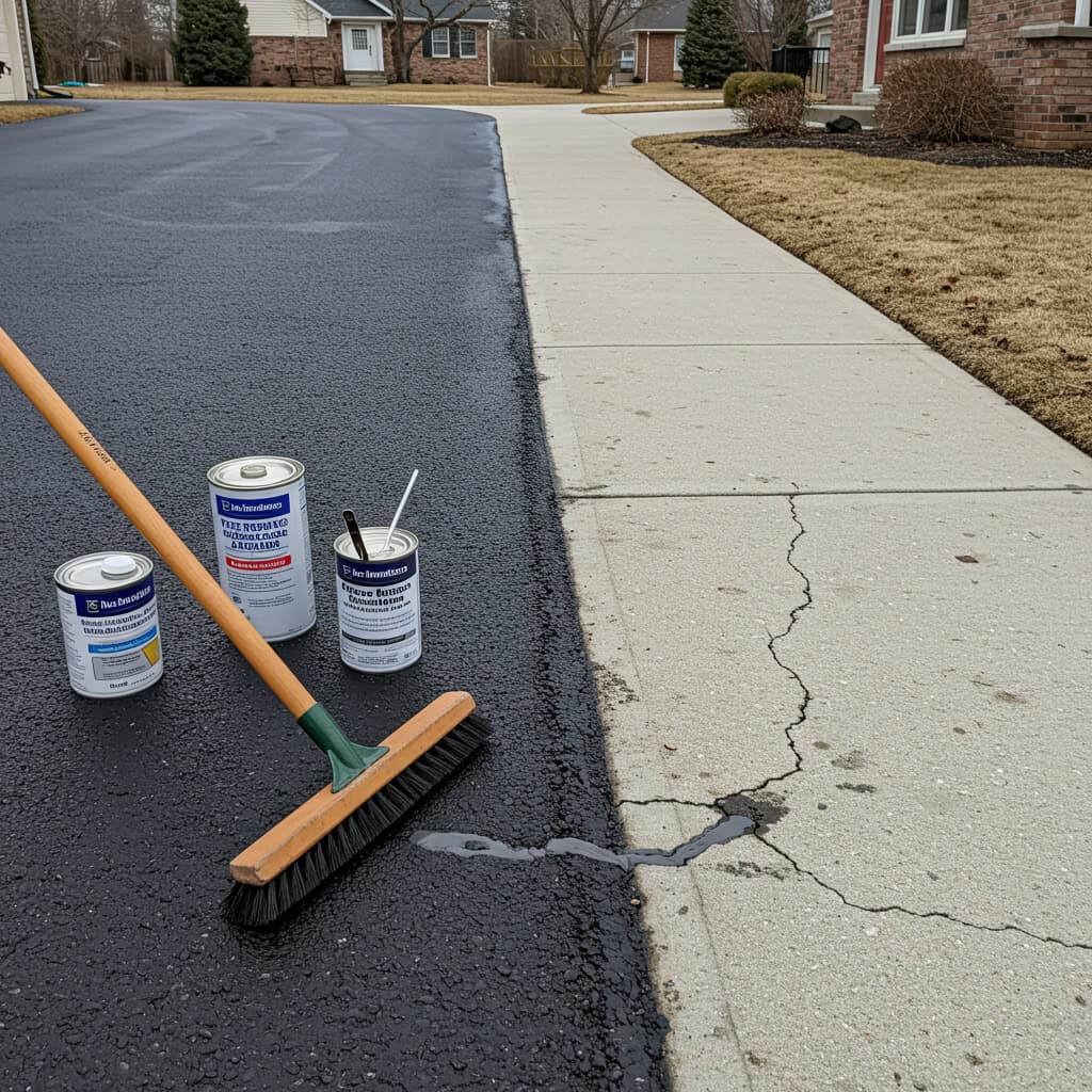 10. Seal Driveways and Walkways