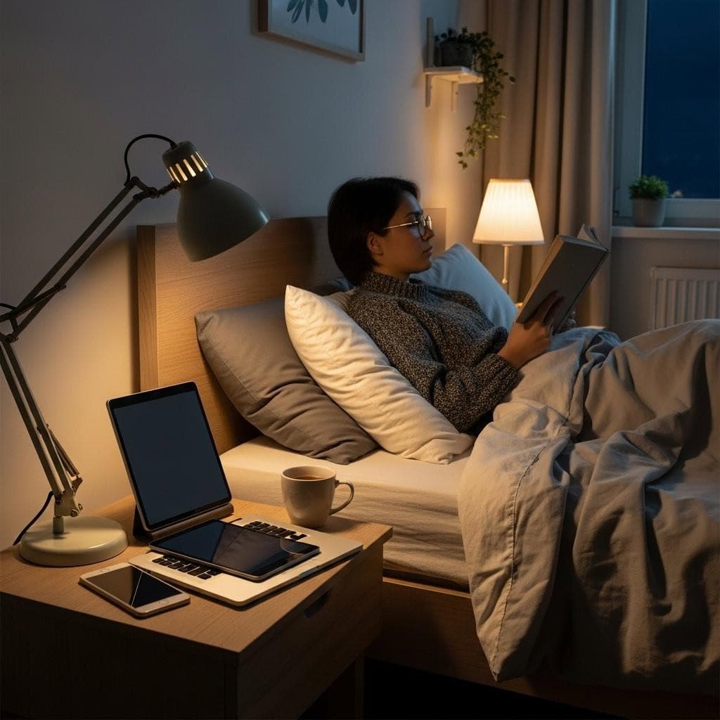 Step 6: Limit Distractions and Digital Devices Before Bed