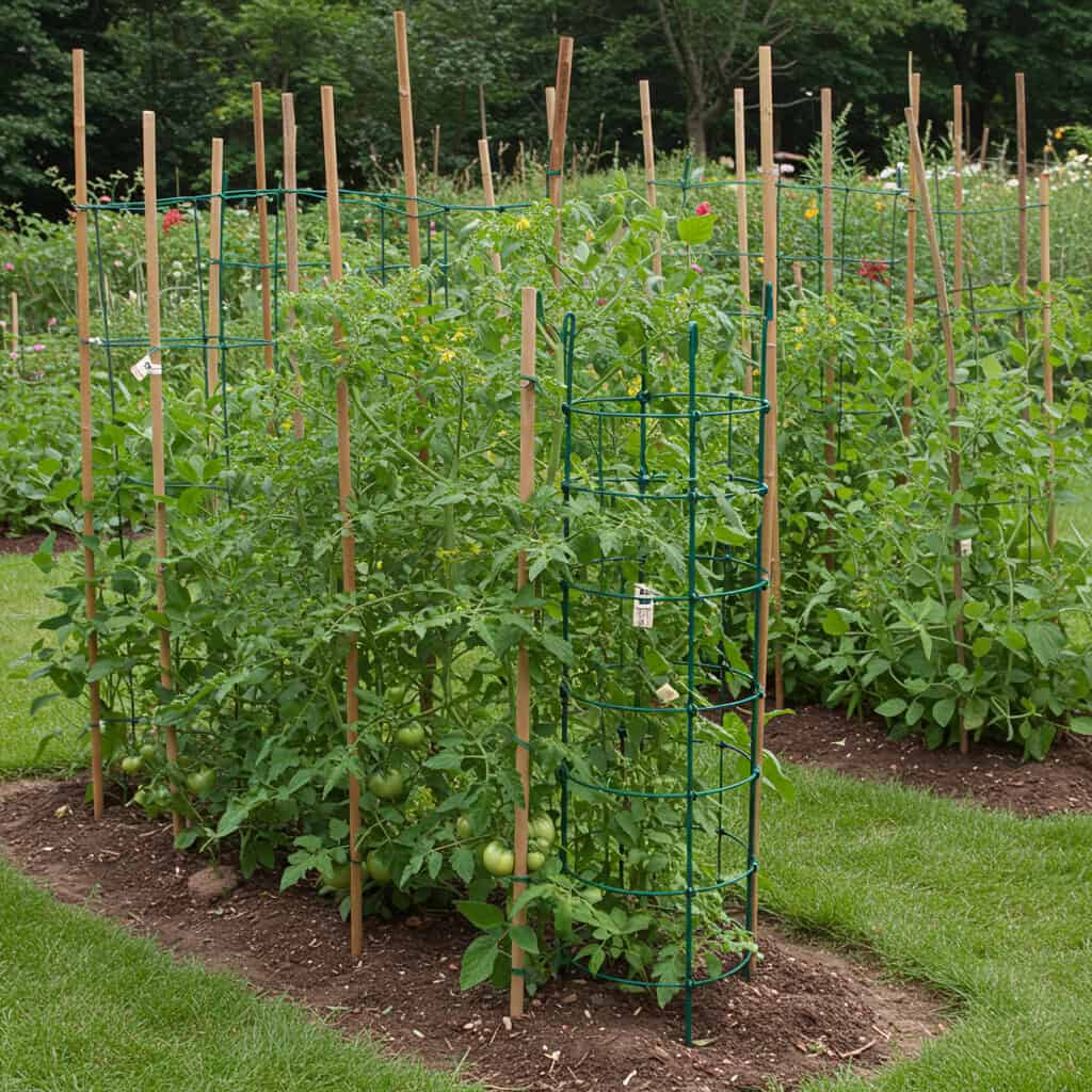 16. Not Supporting Tall or Vining Plants