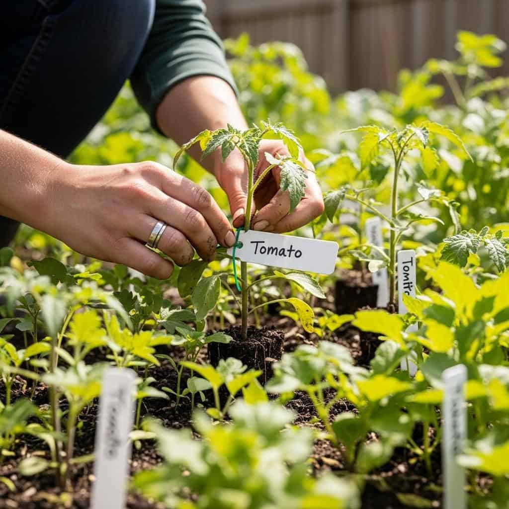 19. Not Labeling Plants