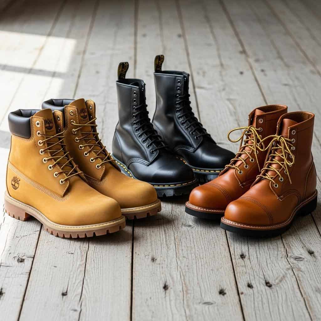 2. Sturdy Boots