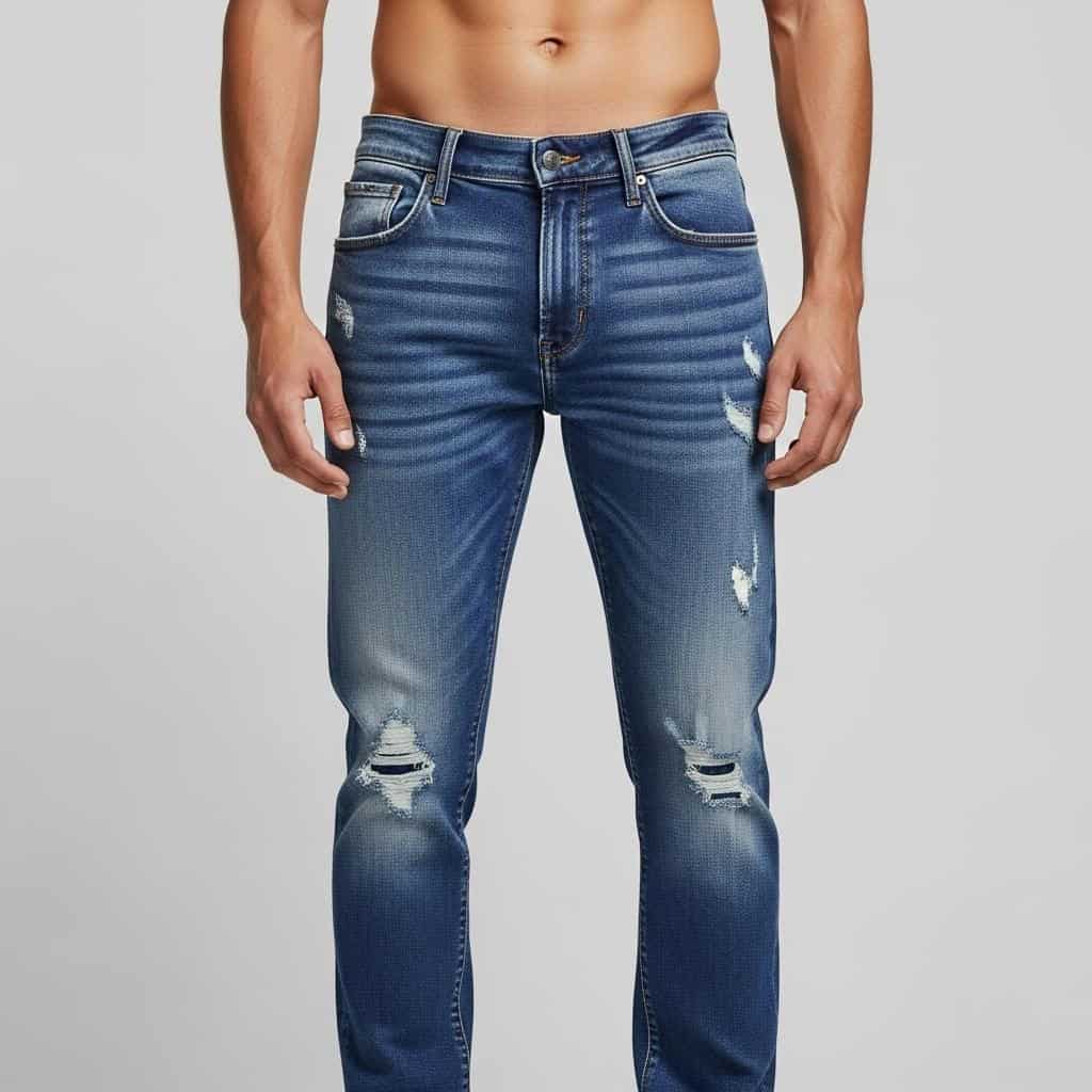 4. Well-Fitted Jeans