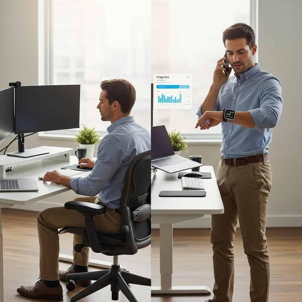 Step 5: Set Realistic Goals for Sitting and Standing Time
