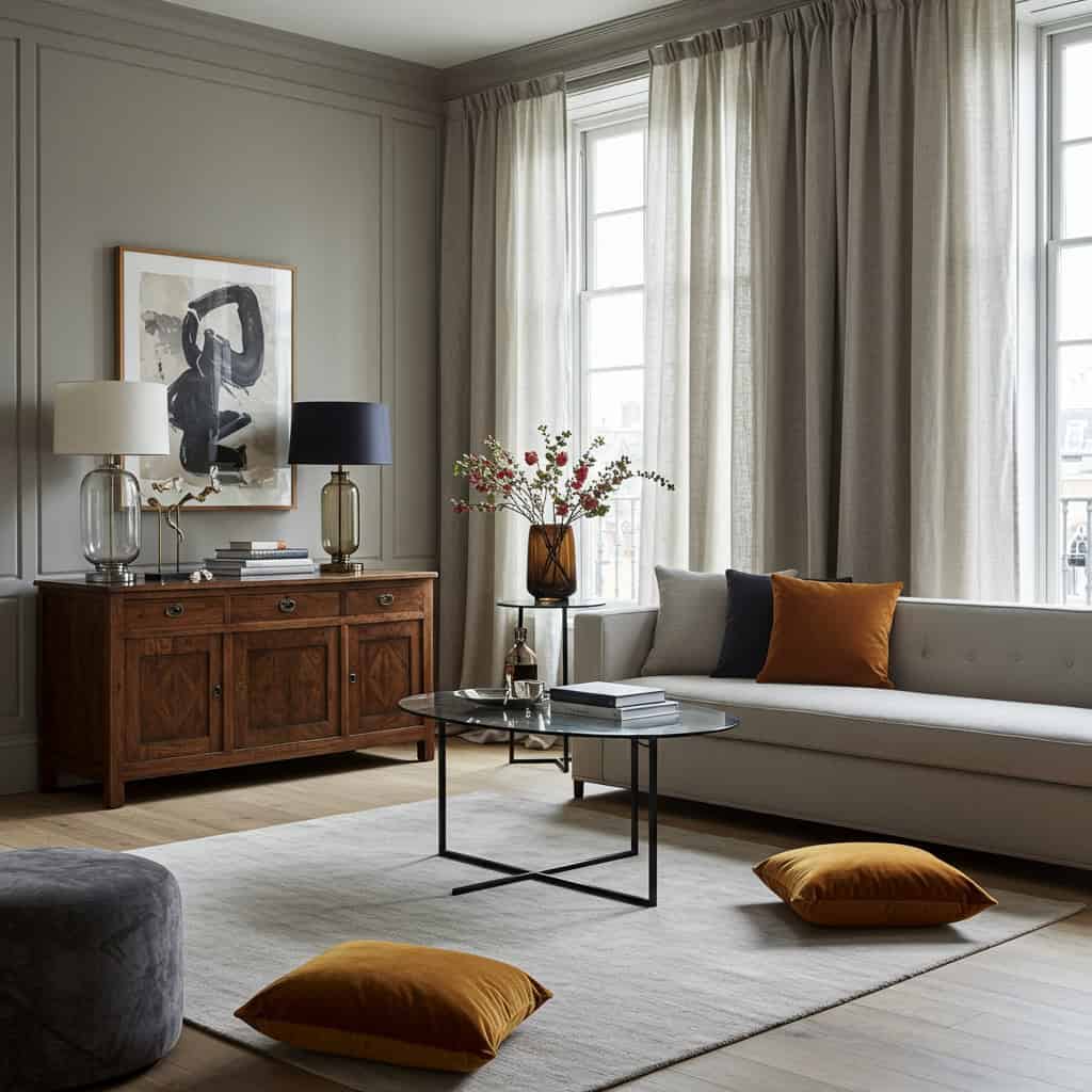 Step 6: Blend Old and New in Furnishings and Decor