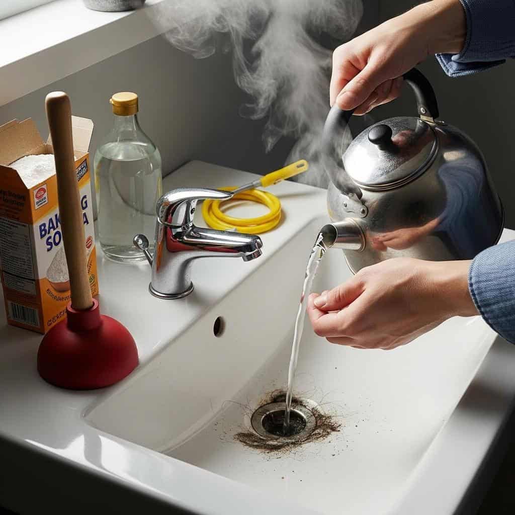 1. Unclogging Drains