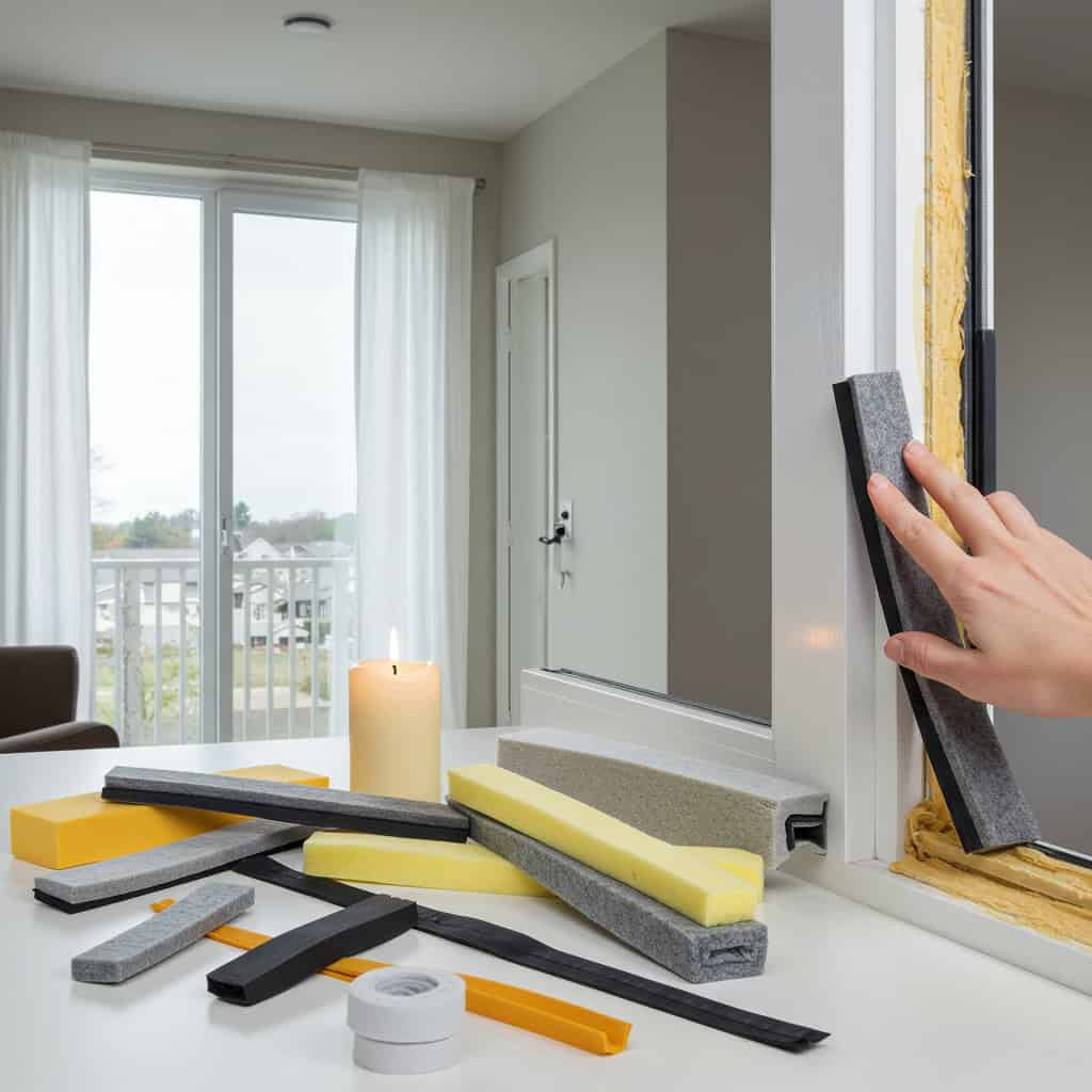 6. Weatherstripping Doors and Windows