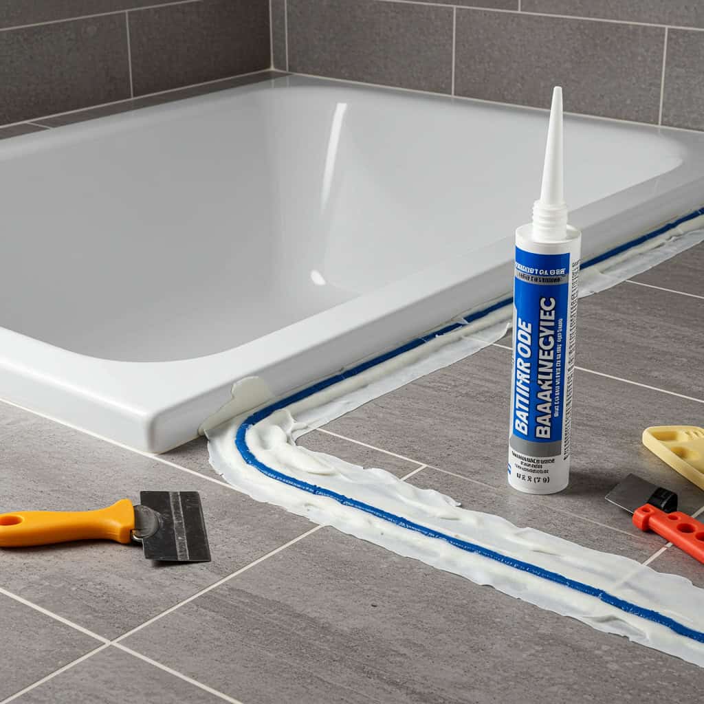 9. Caulking Bathtubs and Sinks