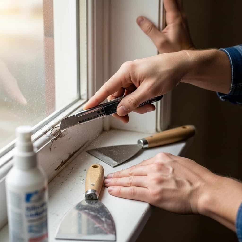 11. Repairing a Stuck Window