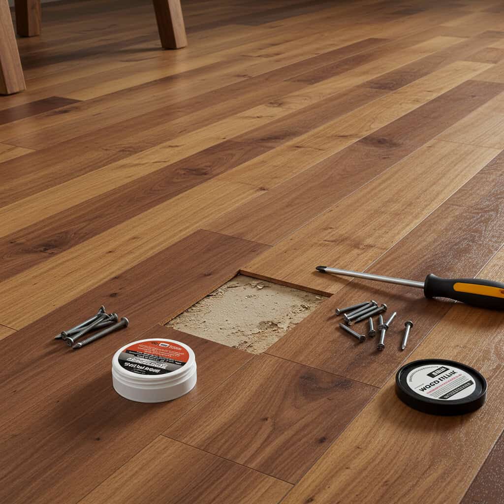 15. Repairing a Loose Floorboard