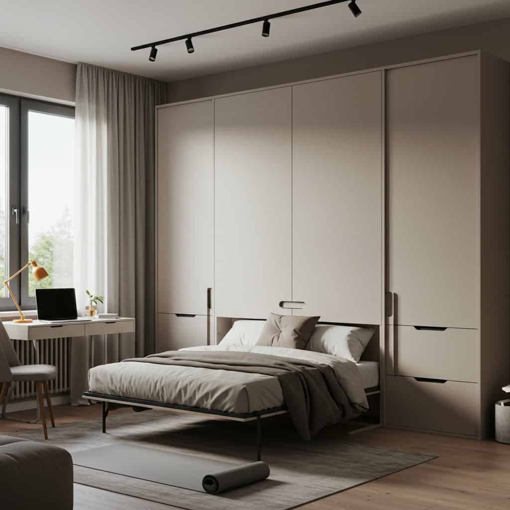 3. Hidden Murphy Beds