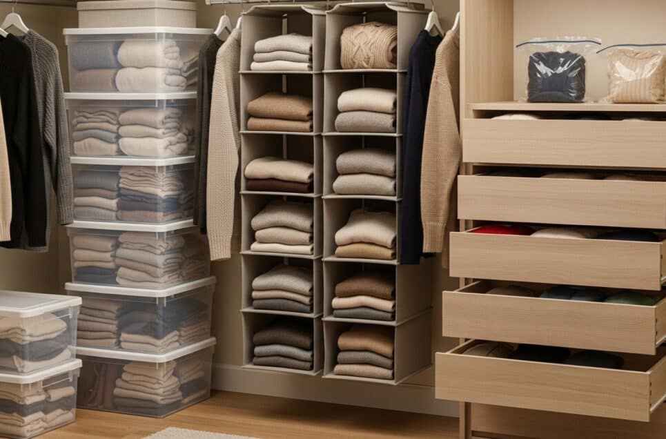 No More Clutter: The Best Sweater Storage Solutions for a Neat Closet