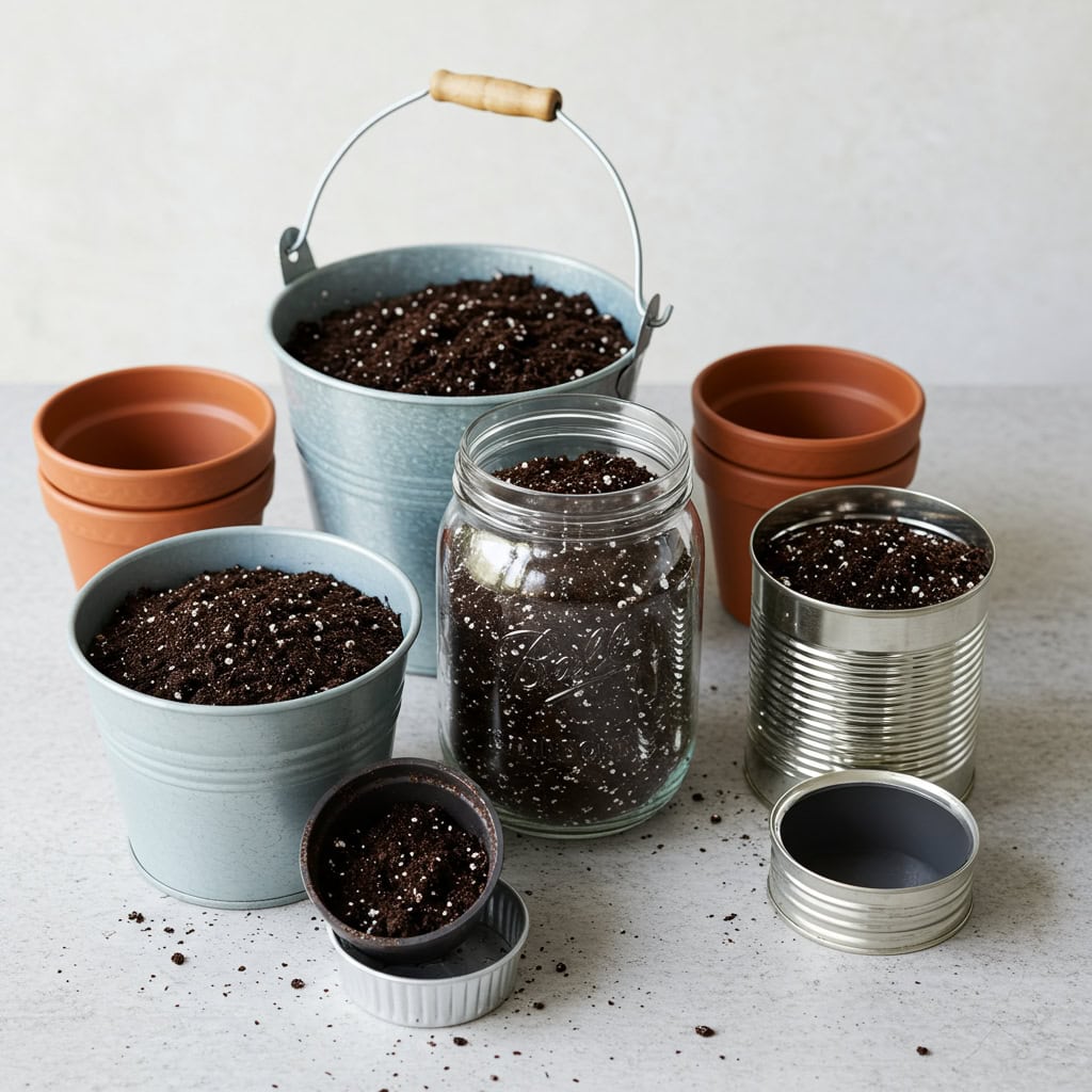 Step 3: Select Containers and Soil
