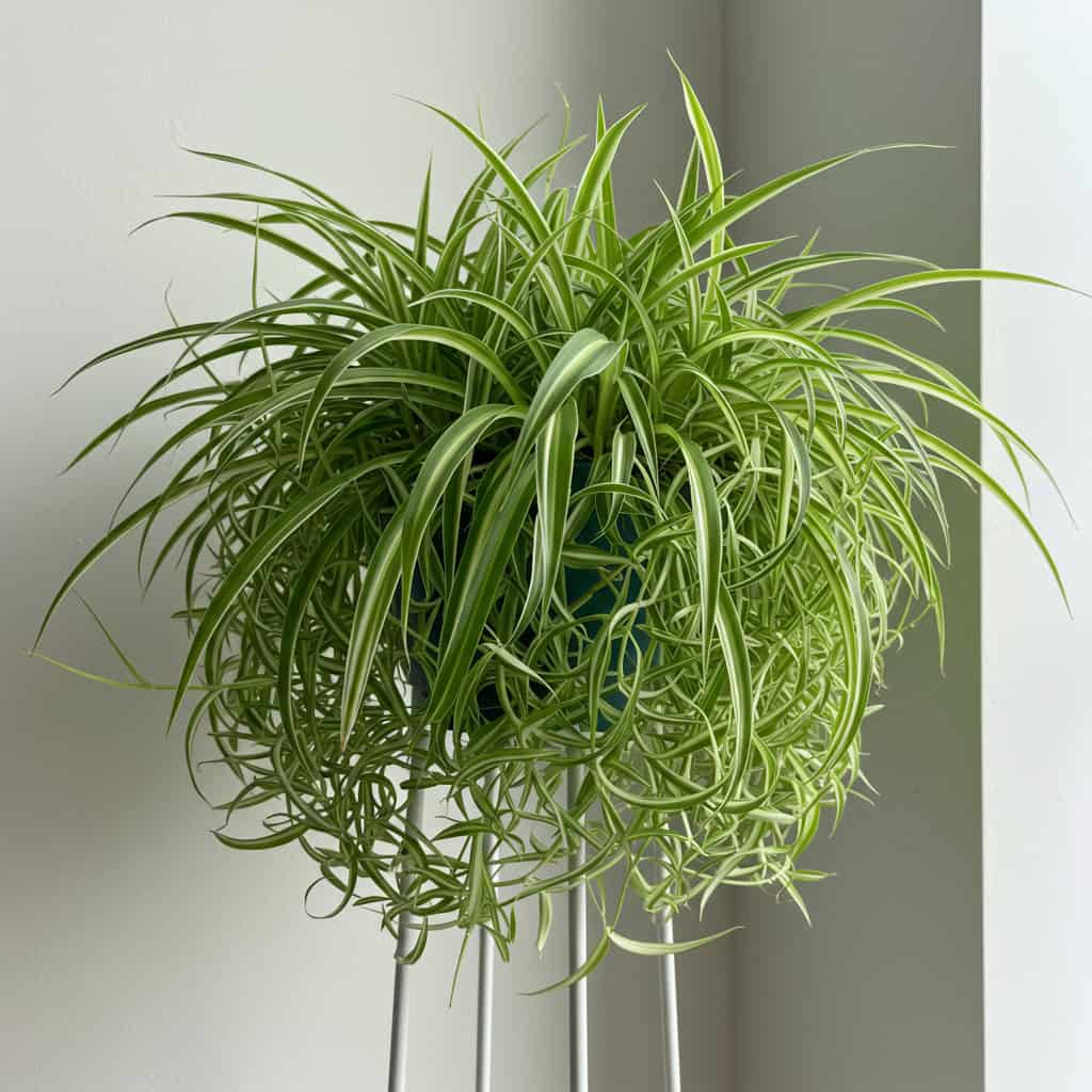 4. Spider Plant (Chlorophytum comosum)