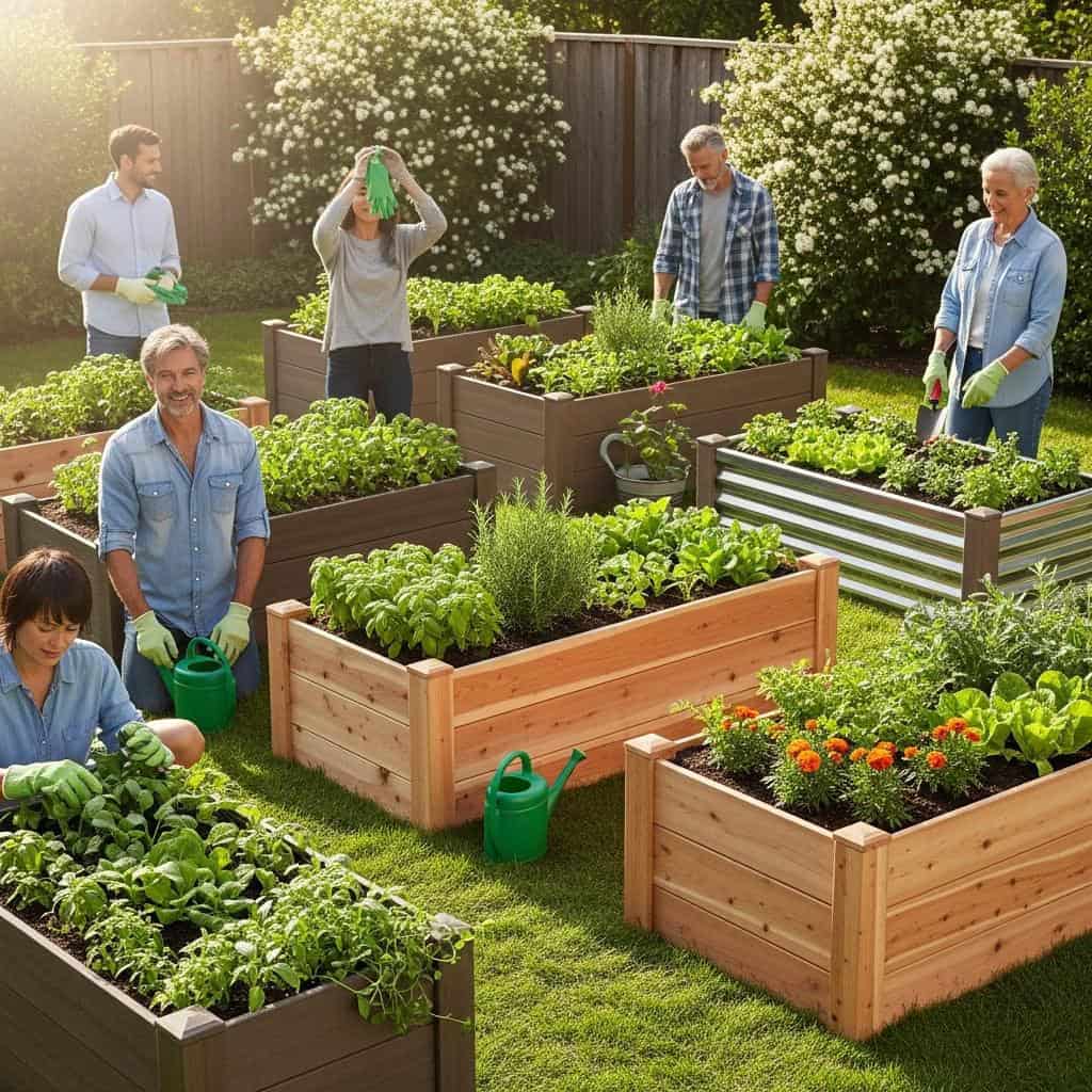 5. Raised Bed Planter Kits