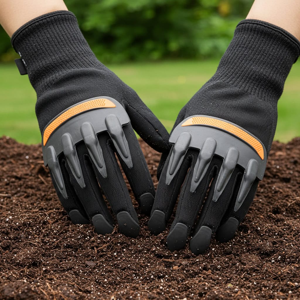 11. Gardening Gloves with Claws
