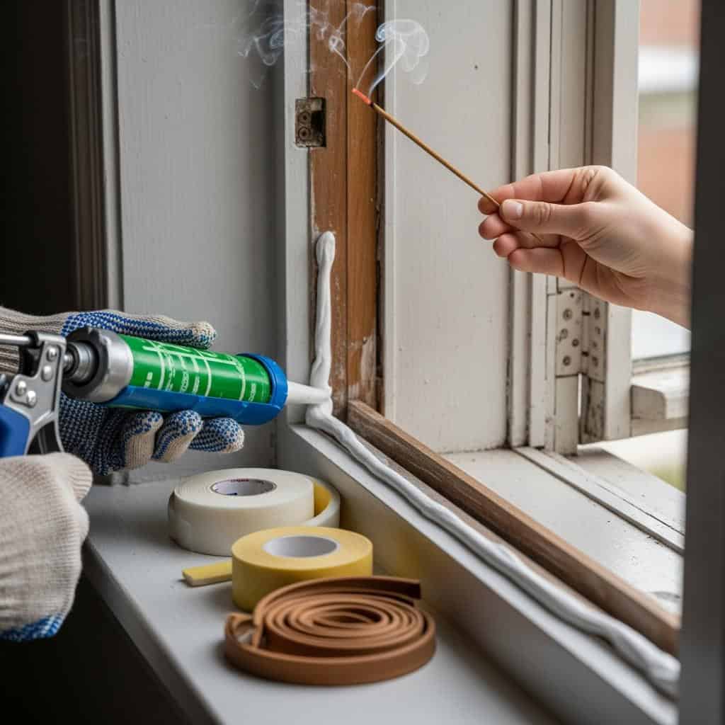 Step 2: Seal Windows and Doors