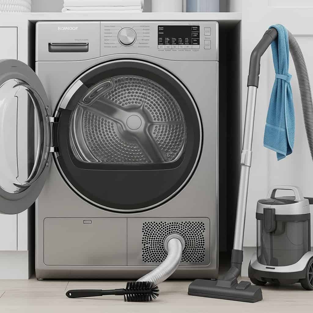 8. Check and Clean Dryer Vents