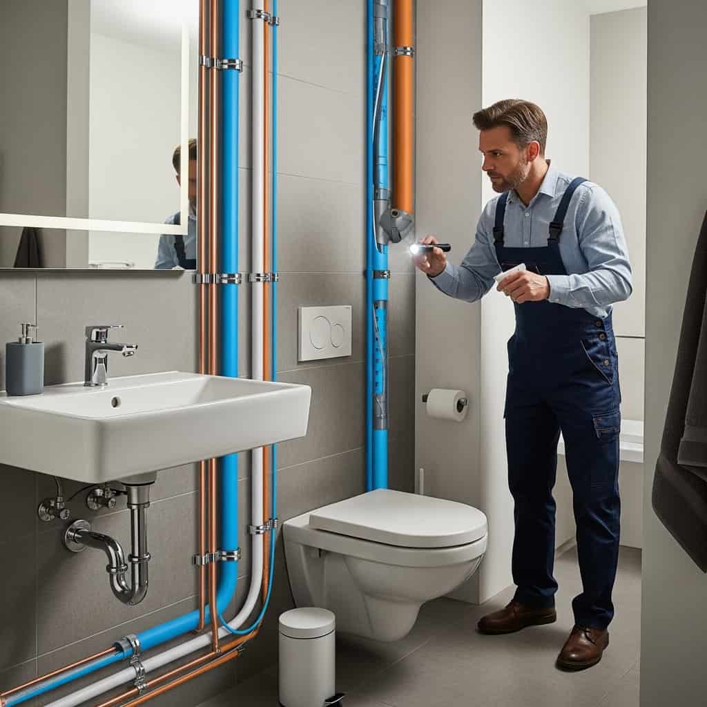 10. Inspect Plumbing for Leaks